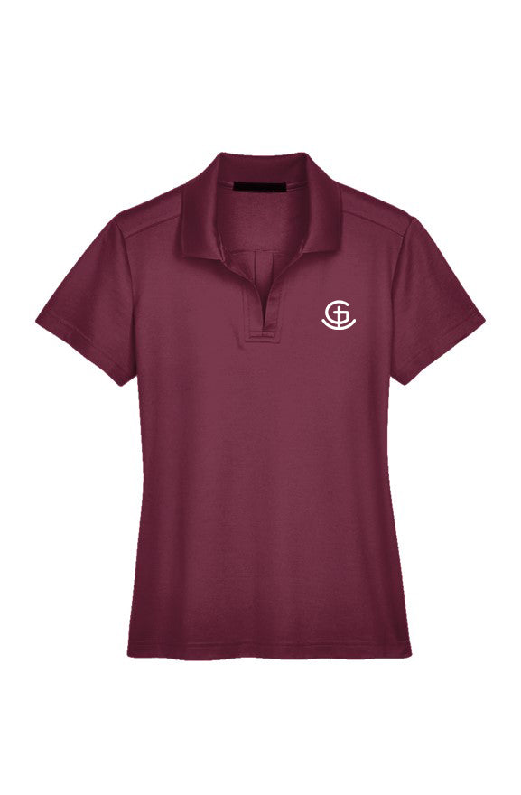 God N Country Golf Performance Ladies’ Plaited Polo